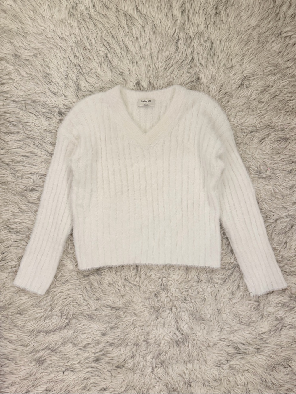 Babaton ‘Ulmann’ Sweater - Espace (White)